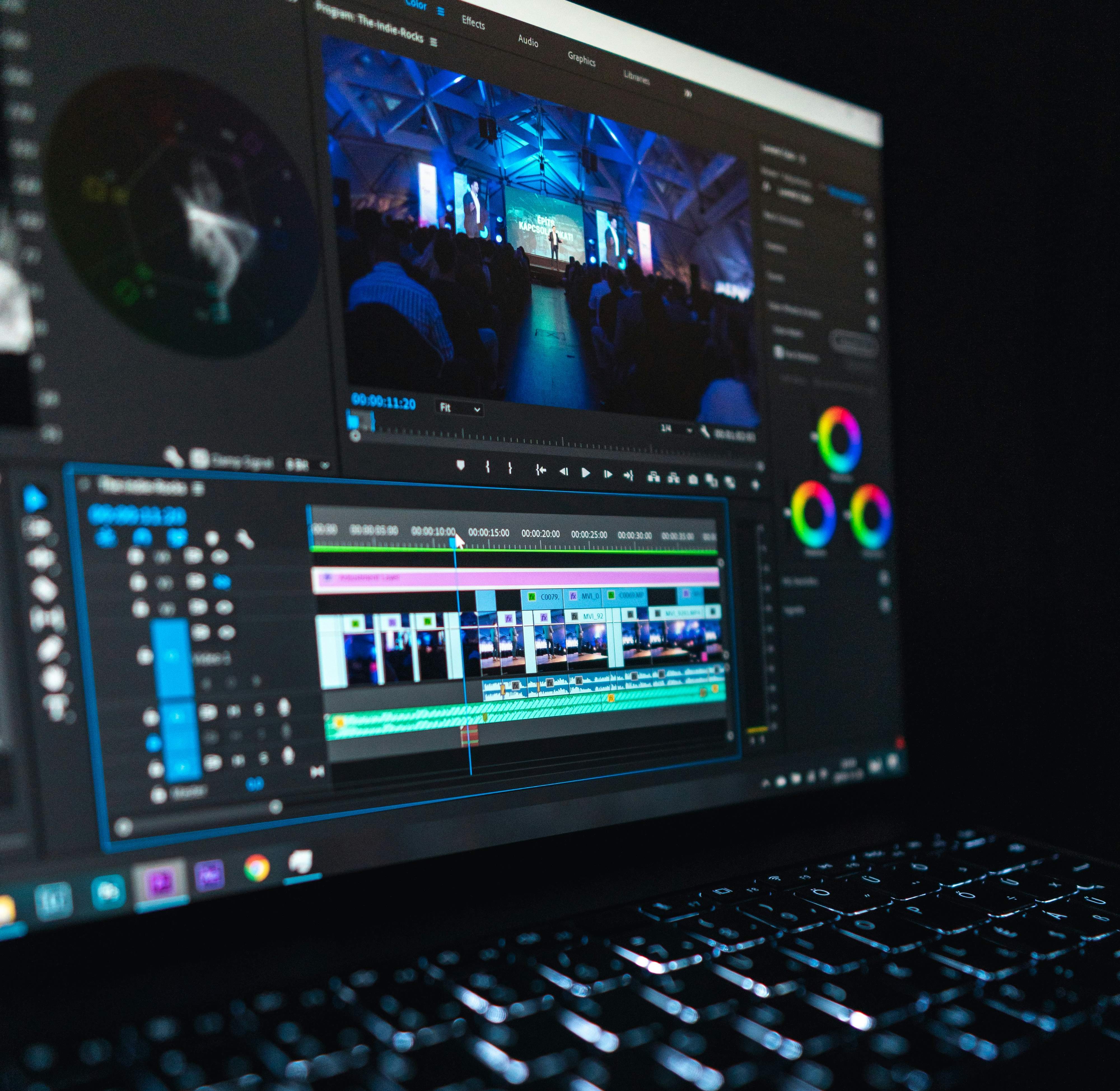 AI video editing