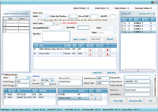 Restaurant-Management-System